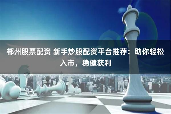 郴州股票配资 新手炒股配资平台推荐:助你轻松入市,稳健获利